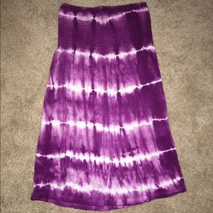 Tie dye dress