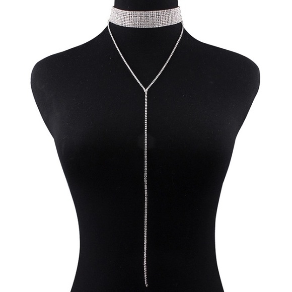 Crystal Drop Choker - image 1