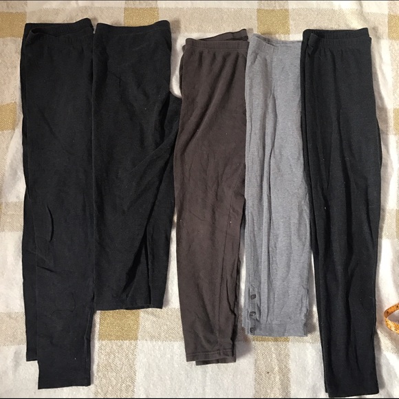Bundle 5 gray leggings