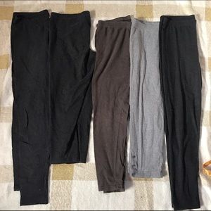 Bundle 5 gray leggings