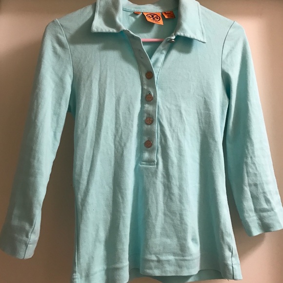 Tory Burch Polo, 3/4 length sleeves