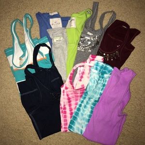 Abercrombie, Hollister, & PacSun Tanks (10 for 1!)