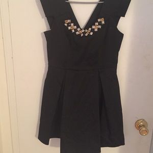 BcBg generation jeweled neck dress
