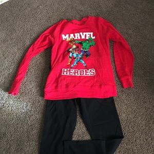Marvel reversible lightweight sweatshirt