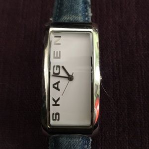 Skagen Blue Denim Watch
