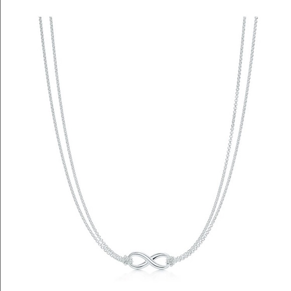 Tiffany infinity pendant necklace
