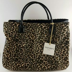 🚫SOLD🛇Mondani New York Animal Print Tote