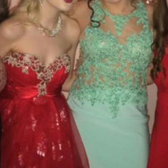 Prom/Cocktail Party Dress by madison james & Heels - Picture 2 of 8