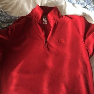 North face Long sleeve quarter zip pullover