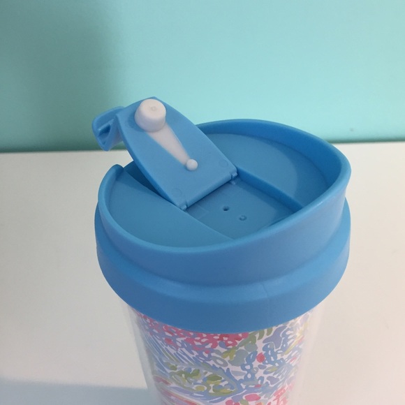 Lilly Pulitzer Thermal Mug Lovers Coral