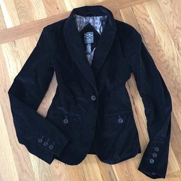 Lucky Brand Velvet Blazer