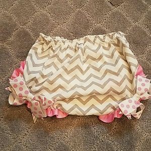 Chevron diaper cover