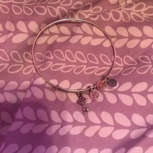 Alex and Ani skeleton key bracelet