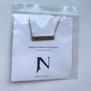 Brand new Jook & Nona DREAM necklace