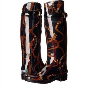 Ralph Lauren women's rain boots.