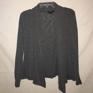 Gray cardigan