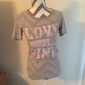 Gray PINK T-Shirt