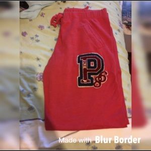 Pink VS sweat pants on hold!