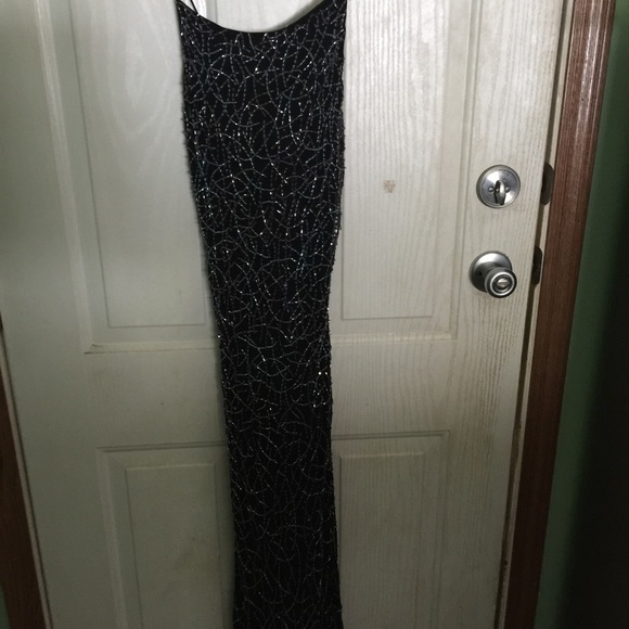 Prom cruise homecoming evening dress with wrap