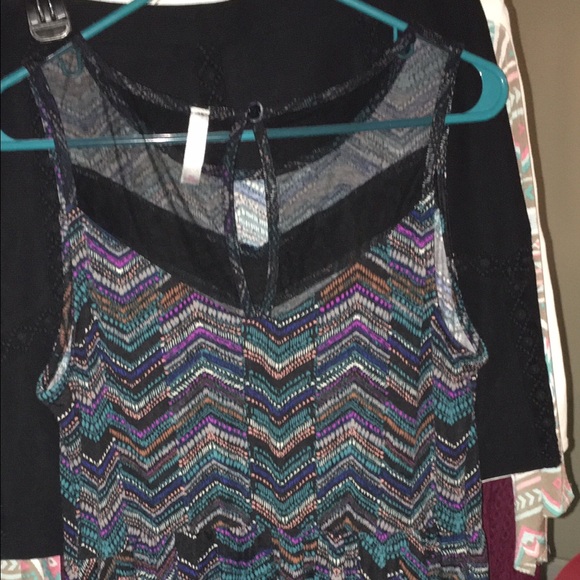 Chevron patterned dress. XL - Picture 2 of 2
