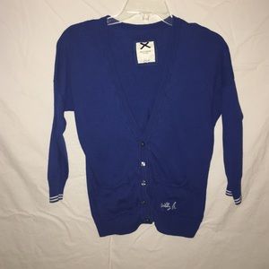 Blue Cardigan