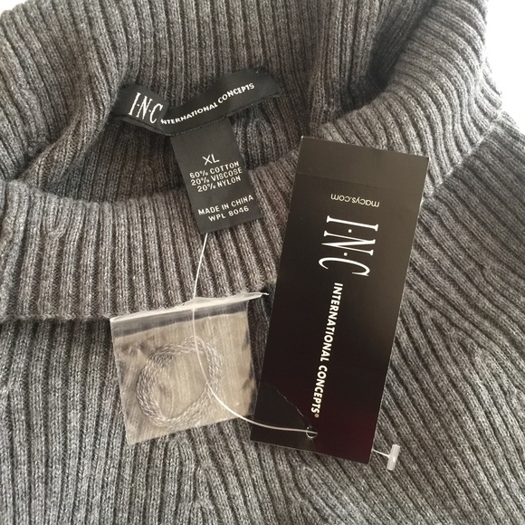 SOLD INC Gray Sweater XL - Picture 2 of 3