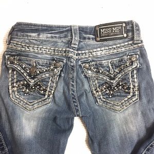 💕 Miss Me Embellish Denim Jeans
