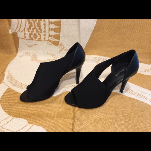 Calvin Klein Black Heels - Picture 2 of 4