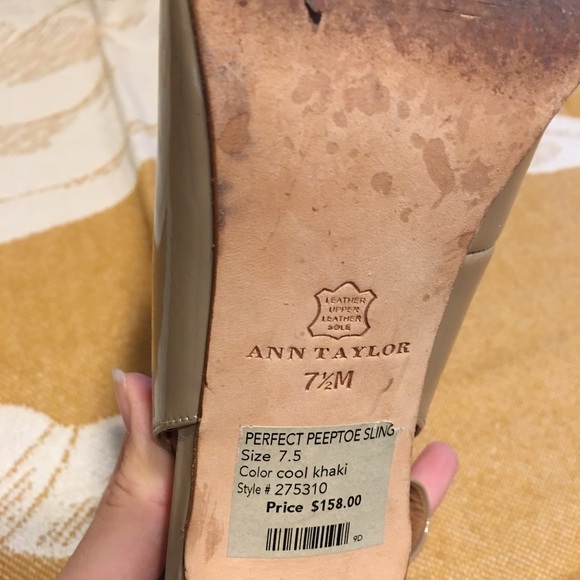 Ann Taylor Beige Heels - Picture 4 of 4