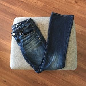 Cute comfy boot cut jeans