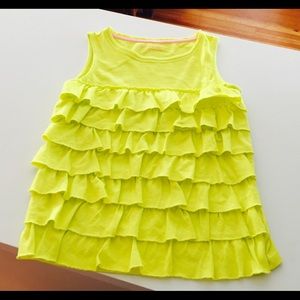 Mini Boden Ruffled Tank size 9-10