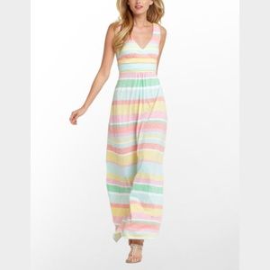 GUC Lilly Pulitzer Sloane Dress Striped Pastel