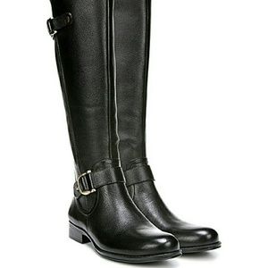 NWT Naturalizer black leather boots size 6