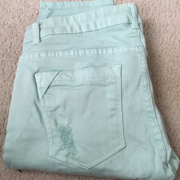 Colored denim