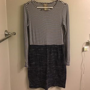 Anthropologie - Dolan striped blue dress - XS