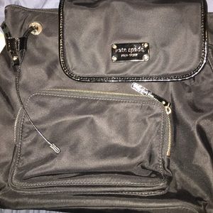Kate Spade black backpack. Rarely used. No marks