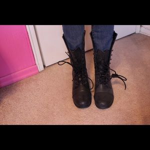 Steve Madden Combat Boots