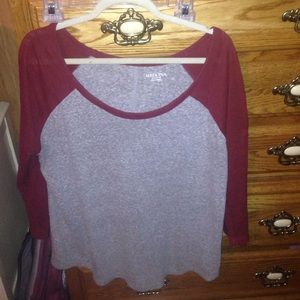 Women's baseball tee