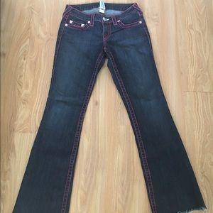 True Religion. Like New. Worn twice. Boot cut.