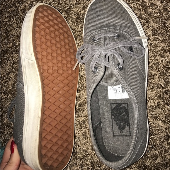 Gray Vans - image 2
