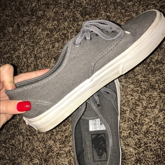 Gray Vans - image 3