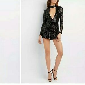 Sequin Romper