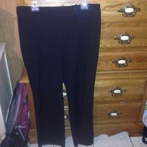 Women's black dress pants