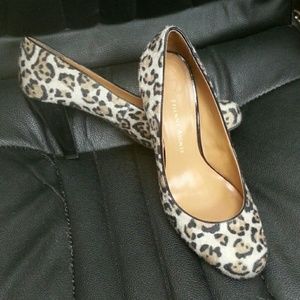 Animal print heels