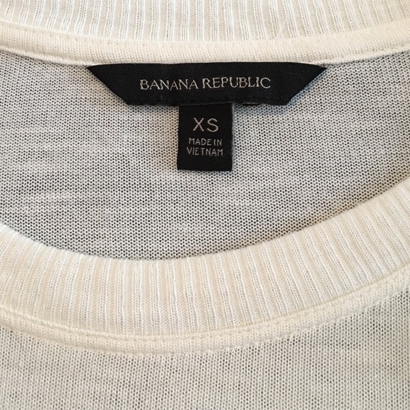 NWOT Banana Republic Sweater with Ruffles - Picture 3 of 3