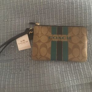 Coach varsity wristlet