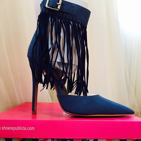 Fun n Funky Fringed Heel