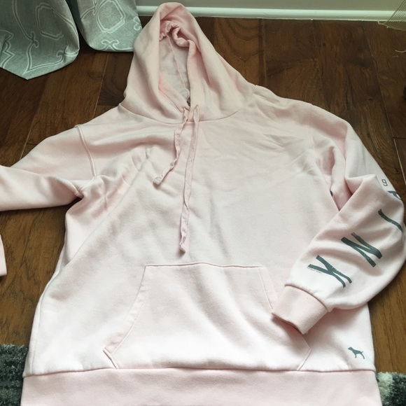 baby pink PINK hoodie