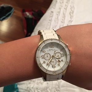 White Marc Jacobs watch