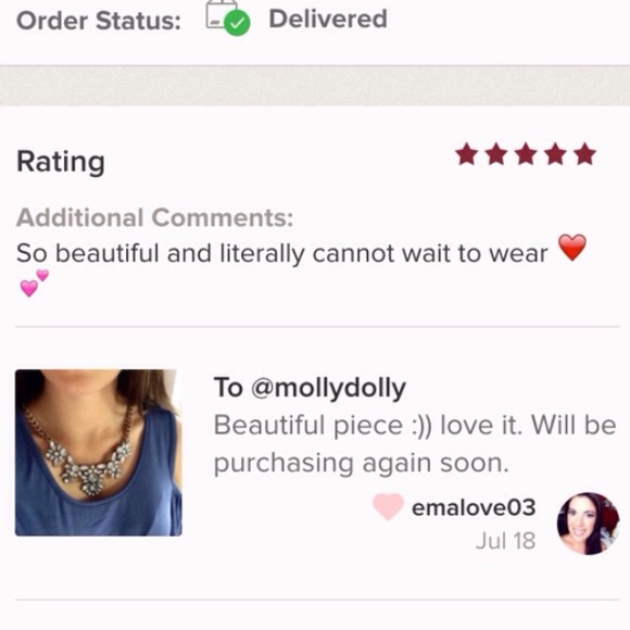 🌺BESTSELLER🌺 Crystal Clear Floral Necklace - Picture 4 of 4